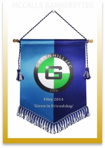 Greenhill Football Club Sports Pennants Image