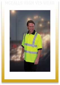 High Vis Polo Shirt Image