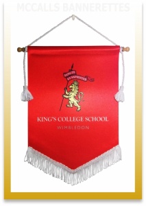 Kings College School Custom Banners and Bannerettes Image