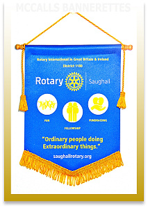 Las Palmas Rotary Club Printed Bannerettes Image