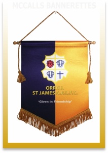 Orrel ST James FC Soccer Team Pennants Image