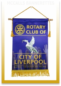 Roatry Club of Liverpool Printed Rotary Banners Image