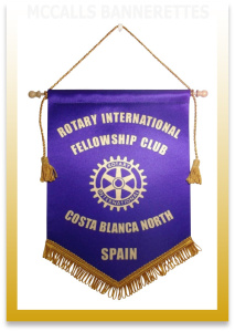 Rotary International Costa Blanca Spain Banners Image